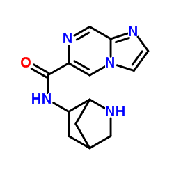 Imidazo[1,2-a]pyrazine-6-carboxamide, N-2-azabicyclo[2.2.1]hept-6-yl- (9CI)结构式