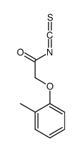 2-(2-methylphenoxy)acetyl isothiocyanate结构式