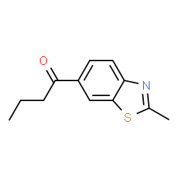 1-Butanone,1-(2-methyl-6-benzothiazolyl)-(7CI,8CI)结构式