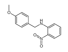 N-(4-METHOXYBENZYL)-2-NITROANILINE结构式