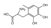 (2S)-2-amino-3-(2,3,4-trihydroxy-6-methylphenyl)propanoic acid Structure