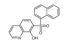 7-naphthalen-1-ylsulfonylquinolin-8-ol Structure