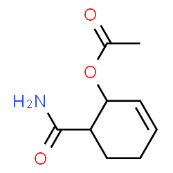3-Cyclohexene-1-carboxamide,2-(acetyloxy)-(9CI)结构式