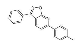 6-(4-methylphenyl)-3-phenyl-[1,2]oxazolo[5,4-b]pyridine结构式