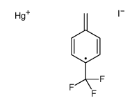 iodo-[[4-(trifluoromethyl)phenyl]methyl]mercury结构式