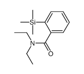 N,N-diethyl-2-trimethylsilylbenzamide结构式