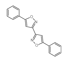 3,3'-Biisoxazole,5,5'-diphenyl- structure