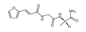 FA-GLY-ALA-NH2 structure