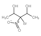 3-BROMO-3-NITRO-2,4-PENTANEDIOL结构式