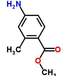 4-氨基-2-甲基苯甲酸甲酯结构式