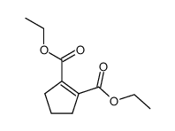 diethyl cyclopent-1-ene-1,2-dicarboxylate Structure