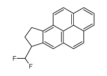 7-(difluoromethyl)-8,9-dihydro-7H-cyclopenta[a]pyrene Structure