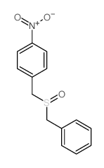 (4-((benzylsulfinyl)methyl)phenyl)(hydroxy)azane oxide结构式