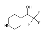 2,2,2-trifluoro-1-(piperidin-4-yl)ethanol Structure