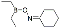 Cyclohexanone O-(diethylboryl)oxime structure