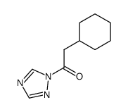 1-cyclohexylacetyl-1,2,4-triazole Structure