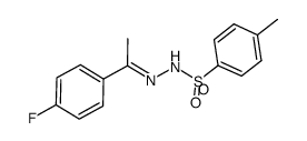 N'-(1-(4-fluorophenyl)ethylidene)-4-methylbenzenesulfonohydrazide结构式