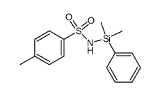 N-(phenyldimethylsilyl)-p-tolyl-sulfonamide Structure