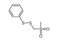 (methylsulfonylmethyldisulfanyl)benzene Structure