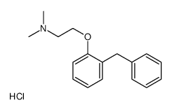 2-(2-benzylphenoxy)-N,N-dimethylethanamine,hydrochloride Structure