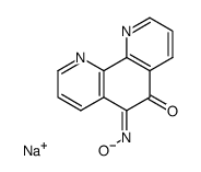 6-keto-5-oxim-1,10-phenanthroline sodium salt Structure