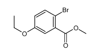 methyl 2-bromo-5-ethoxybenzoate结构式
