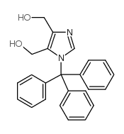 [4-(羟甲基)-1-三苯甲基-1H-咪唑-5-基]甲醇图片