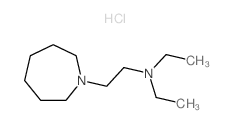 2-(azepan-1-yl)-N,N-diethyl-ethanamine结构式