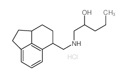 1-(1,2,3,3a,4,5-hexahydroacenaphthlen-5-ylmethylamino)pentan-2-ol picture