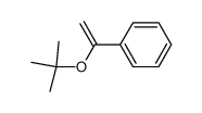 (1-(tert-butoxy)vinyl)benzene Structure