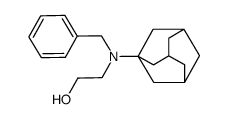 N-benzyl-N-(2-hydroxyethyl)-1-adamantylamine Structure