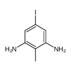 5-iodo-2-methylbenzene-1,3-diamine结构式