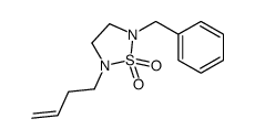2-benzyl-5-but-3-enyl-1,2,5-thiadiazolidine 1,1-dioxide Structure