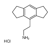 2-(1,2,3,5,6,7-hexahydro-s-indacen-4-yl)ethanamine,hydrochloride Structure