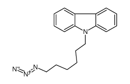9-(6-azidohexyl)carbazole Structure