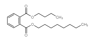邻苯二甲酸正丁异辛酯结构式