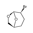 4-Brom-6,8-dioxabicyclo<3.2.1>octan结构式