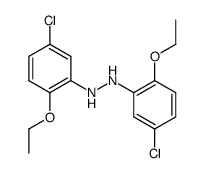 N,N'-bis-(2-ethoxy-5-chloro-phenyl)-hydrazine Structure
