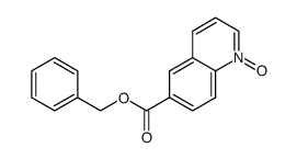 1-oxy-quinoline-6-carboxylic acid benzyl Ester结构式