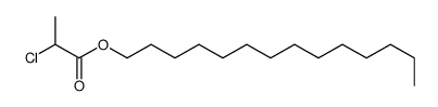 tetradecyl 2-chloropropanoate结构式