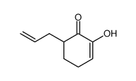 6-allyl-2-hydroxy-2-cyclohexen-1-one结构式