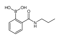 2-(n-Propylcarbamoyl)benzeneboronic acid Structure