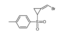 1-[2-(bromomethylidene)cyclopropyl]sulfonyl-4-methylbenzene Structure