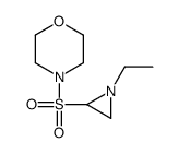 4-(1-ethylaziridin-2-yl)sulfonylmorpholine Structure