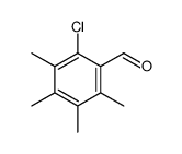 2-chloro-3,4,5,6-tetramethylbenzaldehyde结构式