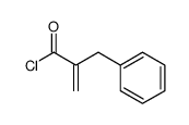 2-benzylpropenoyl chloride Structure