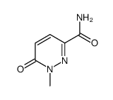 3-Pyridazinecarboxamide,1,6-dihydro-1-methyl-6-oxo-(6CI,7CI) structure