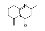 methylene-6 methyl-2 oxo-4 piperidino<1,2-a>pyrimidine结构式