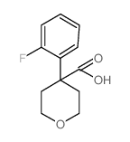 4-(2-氟苯基)四氢-2H-吡喃-4-羧酸图片