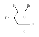 3,4,5-tribromo-1,1,1-trichloro-pentane structure